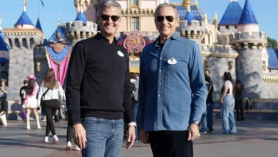 Outgoing Disney CEO Bob Iger & Incoming CEO Josh D'Amaro Seen at Disneyland Together