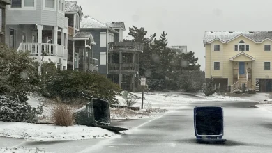 Over a foot of snow in parts of North Carolina