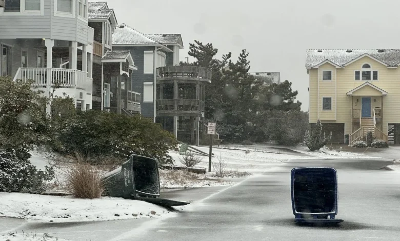 Over a foot of snow in parts of North Carolina