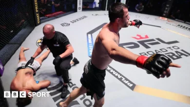 PFL Dubai: Usman Nurmagomedov submits Alfie Davis in third round to retain lightweight title