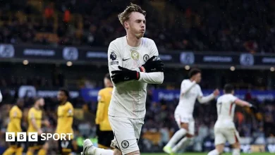 Palmer scores first-half hat-trick in Chelsea win