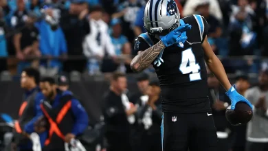Panthers WR Tetairoa McMillan's favorite moment of his rookie season involves Cam Newton
