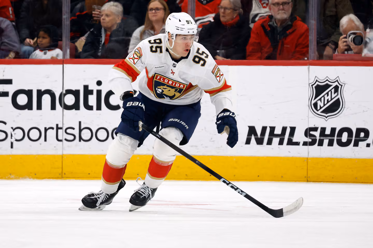 Panthers rookie Sandis Vilmanis addresses questionable hit on Charlie McAvoy