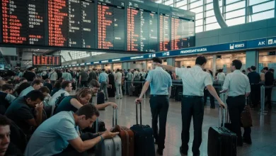 Passengers Face Sudden Travel Distress As Amsterdam Schiphol, Copenhagen London Heathrow, Barcelona International, Charles de Gaulle/Roissy Cancelled 49 And Delayed 1066 Flights In Haarlemmermeer, London, Paris, El Prat de Llobregat, Leading