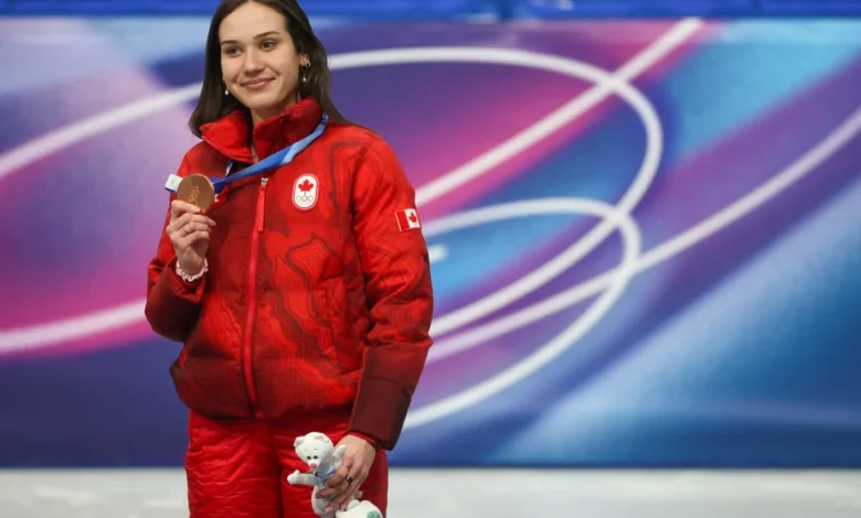 Patinage de vitesse | Courtney Sarault en bronze, déception pour William Dandjinou
