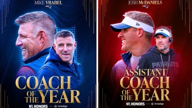 Patriots HC Mike Vrabel Named AP NFL Coach of the Year, OC Josh McDaniels Named Assistant Coach of the Year