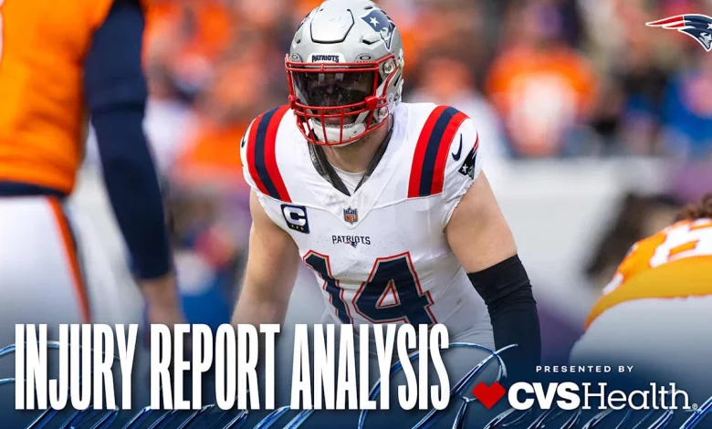 Patriots LB Robert Spillane and OLB Harold Landry III Listed as Questionable for Super Bowl LX