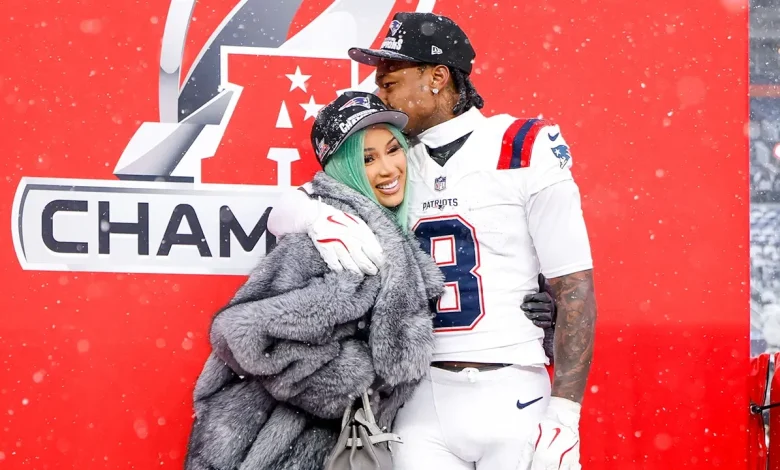 Patriots' Stefon Diggs answers Cardi B proposal question ahead of Super Bowl LX