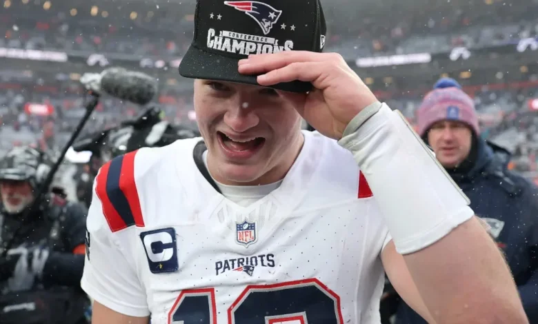 Patriots quarterback Drake Maye still drives his 2015 pickup truck, despite $37 million contract