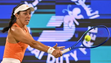 Pegula fights back to sink Anisimova and reach Dubai final