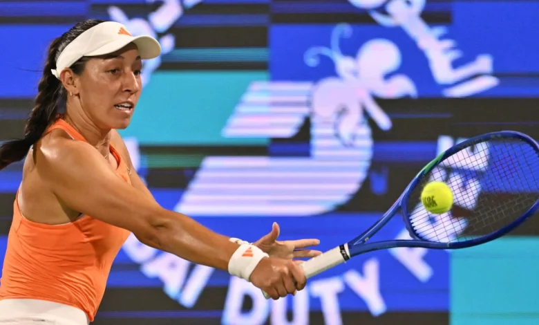 Pegula fights back to sink Anisimova and reach Dubai final