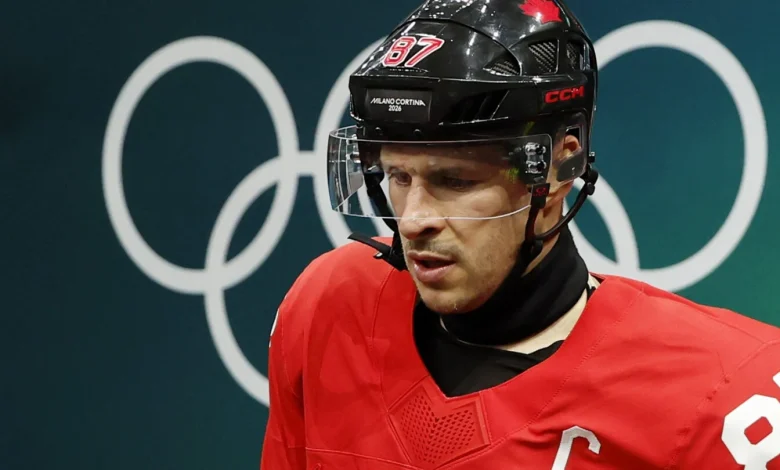 Penguins captain Sidney Crosby placed on injured reserve after getting hurt at the Olympics