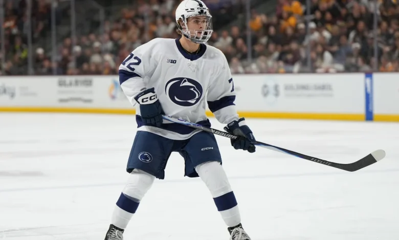 Penn State's Gavin McKenna sets school record with eight points vs. Ohio State