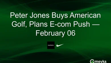 Peter Jones Buys American Golf, Plans E-com Push — February 06