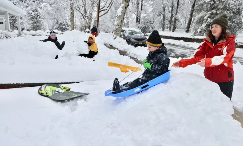 Philadelphia and NJ snow: Photos from Feb. 23 storm