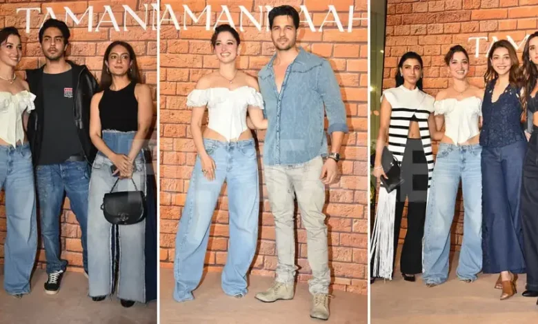 Photos: Aryan Khan Reunites With The Ba***ds of Bollywood Divas Anya Singh and Tamannaah Bhatia | Filmfare.com