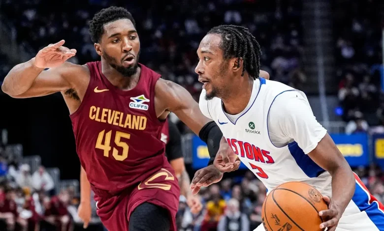 Pistons vs Cavaliers injury report: Donovan Mitchell, James Harden out