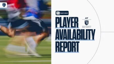 Player Availability Report: #SJvSKC | Feb. 21, 2026