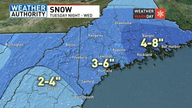 Plowable snow for Tuesday night into Wednesday morning, slippery travel ahead