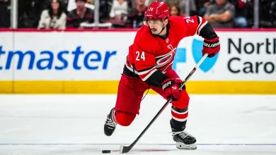 Point out for Olympics, replaced by Jarvis on Team Canada