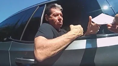 Police Bodycam Footage Of Former WWE Chairman Vince McMahon Car Crash Incident