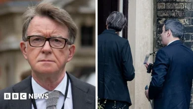 Police say they are searching two properties linked to Peter Mandelson over Epstein investigation