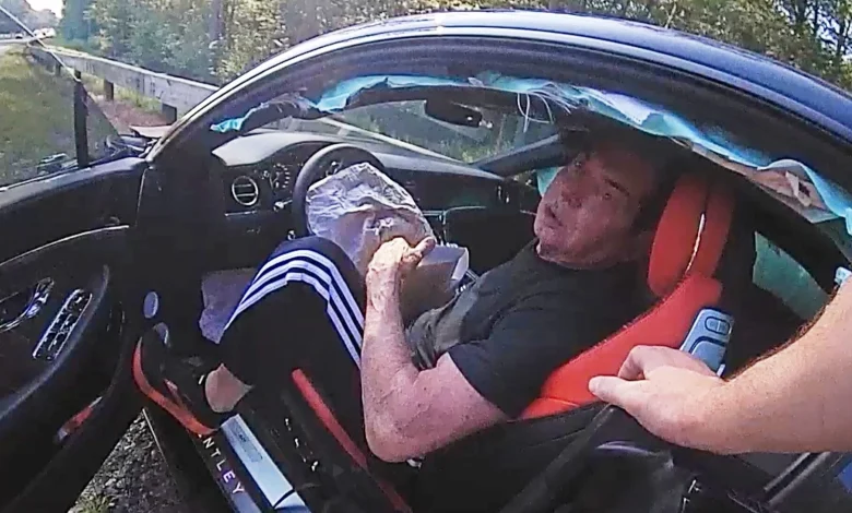 Police video shows former WWE CEO Vince McMahon's 100 mph car crash in Connecticut