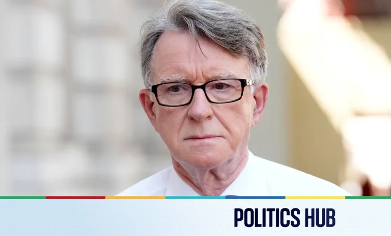 Politics latest: 'This is the end' - Trevor Phillips delivers message to 'friend' Mandelson after Epstein files revelations