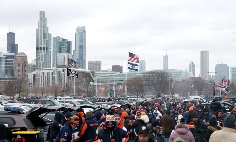 Portage makes public pitch for Bears stadium