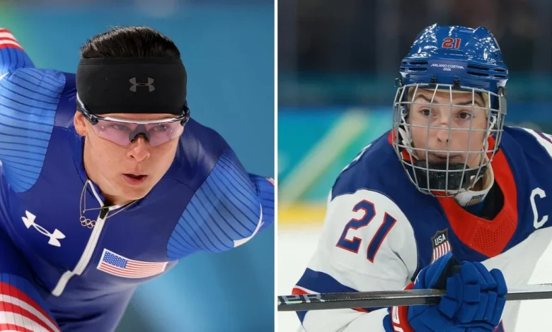 Power couple Brittany Bowe and Hilary Knight eager to cap their Olympic careers with gold