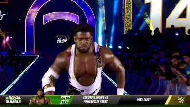 Powerhouse Hobbs makes WWE debut at Royal Rumble as ‘Royce Keys’