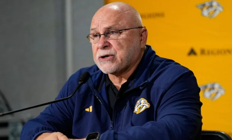 Predators GM Barry Trotz retiring, staying until successor found