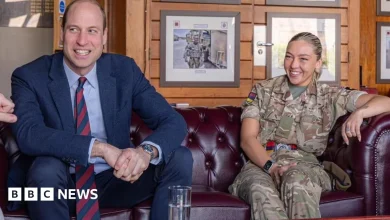 Prince William pays tribute to army medic found dead at barracks