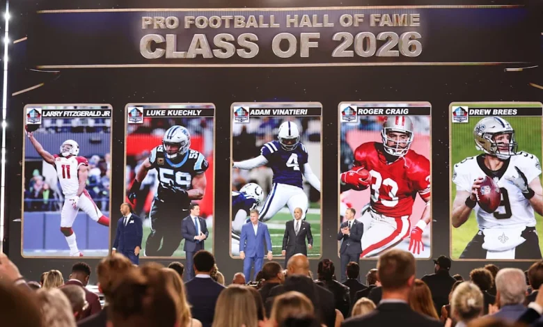 Pro Football Hall of Fame Class of 2026 revealed at 'NFL Honors'