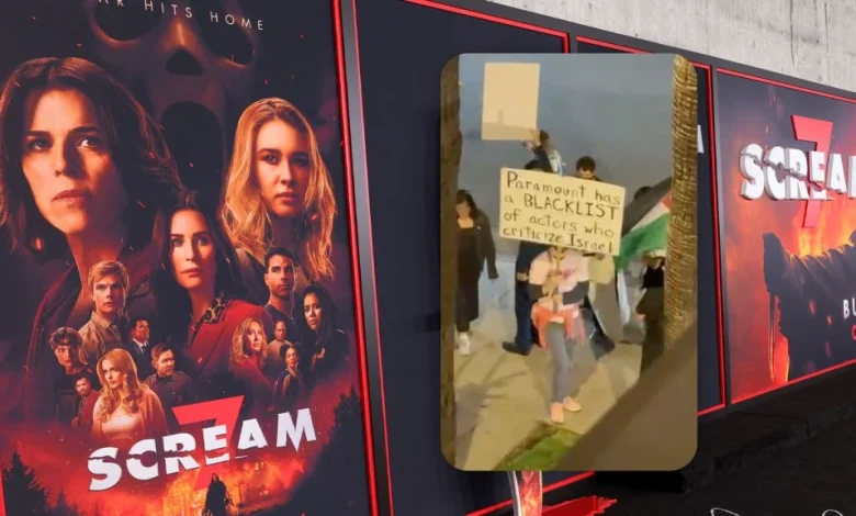 Pro-Palestine Activists At 'Scream 7' Premiere Call For Film's Boycott After Melissa Barrera Firing