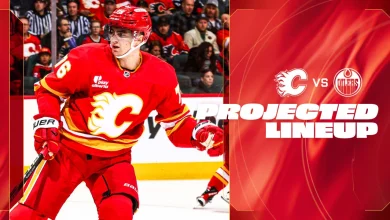 Projected Lineup - Flames vs. Oilers