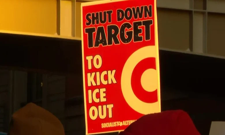 Protesters gather at Target's Minneapolis HQ as new CEO starts first day