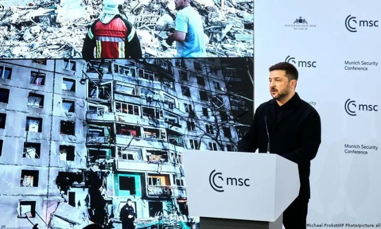 Putin is a 'slave to war'