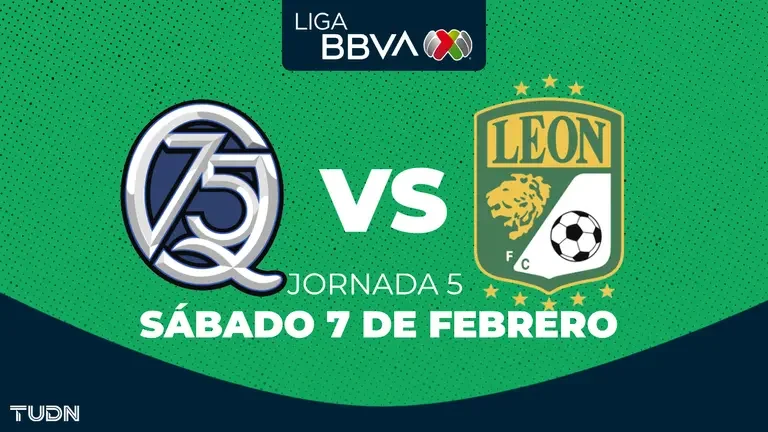 Querétaro vs. León | Horario y dónde ver el partido de la Jornada 5 Liga MX