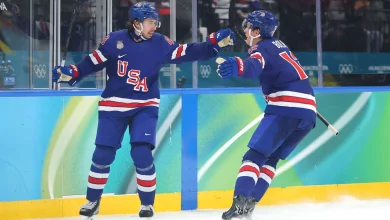 Quinn Hughes' OT goal lifts United States past Sweden in Olympic quarterfinals