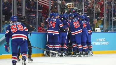 Quinn Hughes' OT goal sends U.S. to Olympic men's hockey semis
