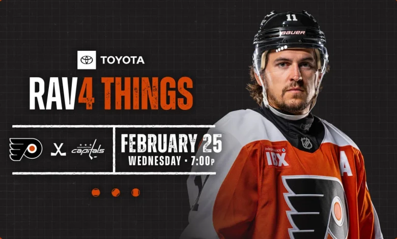 RAV4 Things: Flyers @ Capitals
