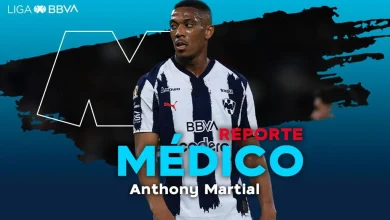 REPORTE MÉDICO: ANTHONY MARTIAL