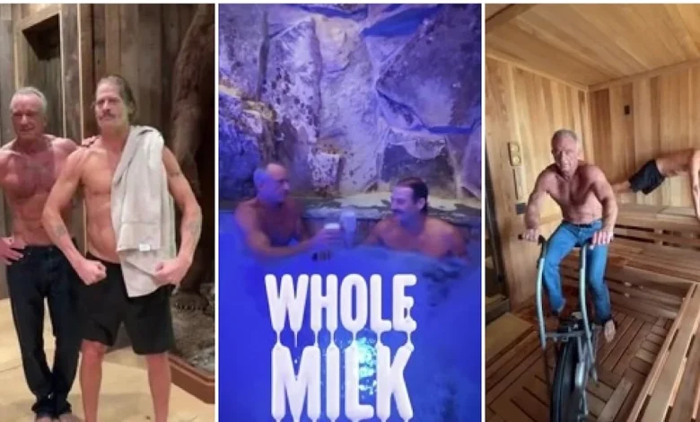 RFK Jr. and Kid Rock Bizarrely Strip Off to Push MAHA Agenda