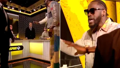 Raging Wilder storms out of talkSPORT studio as security forced to step in