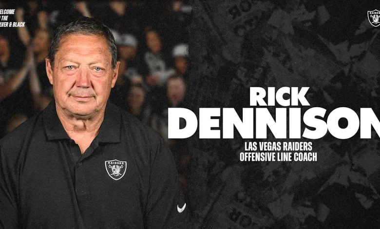 Raiders name Rick Dennison Offensive Line Coach