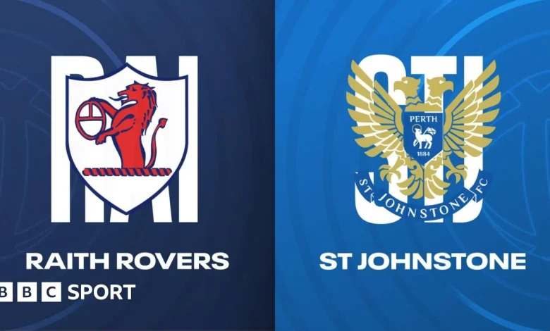 Raith Rovers vs St Johnstone: Scottish Championship - watch & follow live text