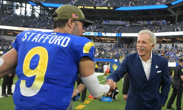 Rams' Owner Stan Kroenke Bullish on This Matthew Stafford Honor