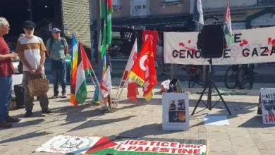 Rassemblement pour Gaza à Mont-de-Marsan