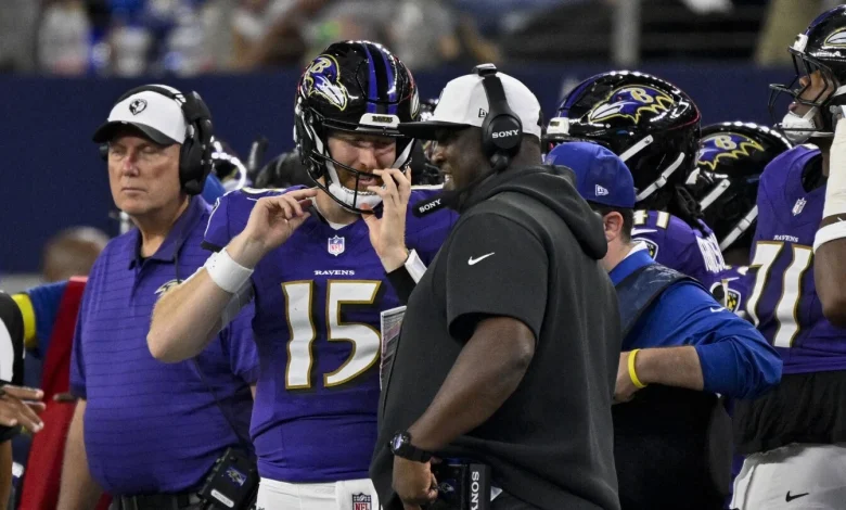 Ravens are not retaining QBs coach Tee Martin